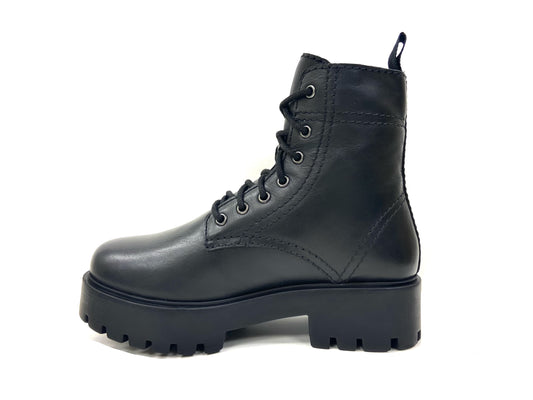 Chunky Combat Platform Lace-up Boot