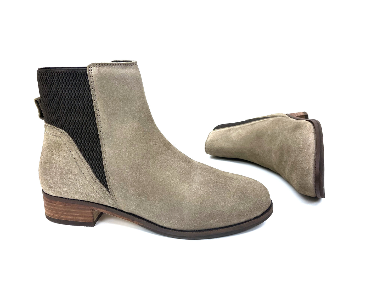 Short Stacked Heel Chelsea Ankle Boot