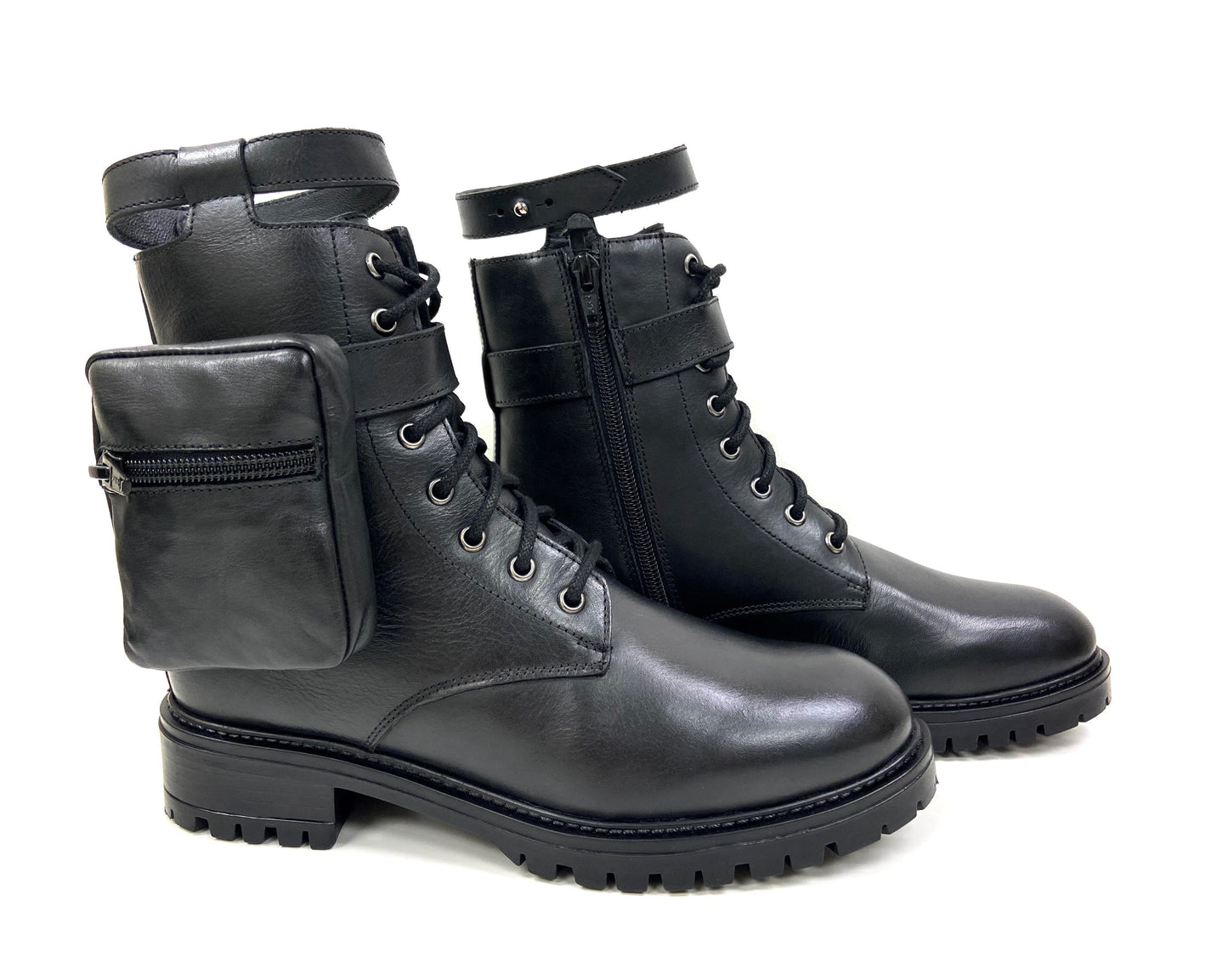 Chunky Pocket Combat Boot