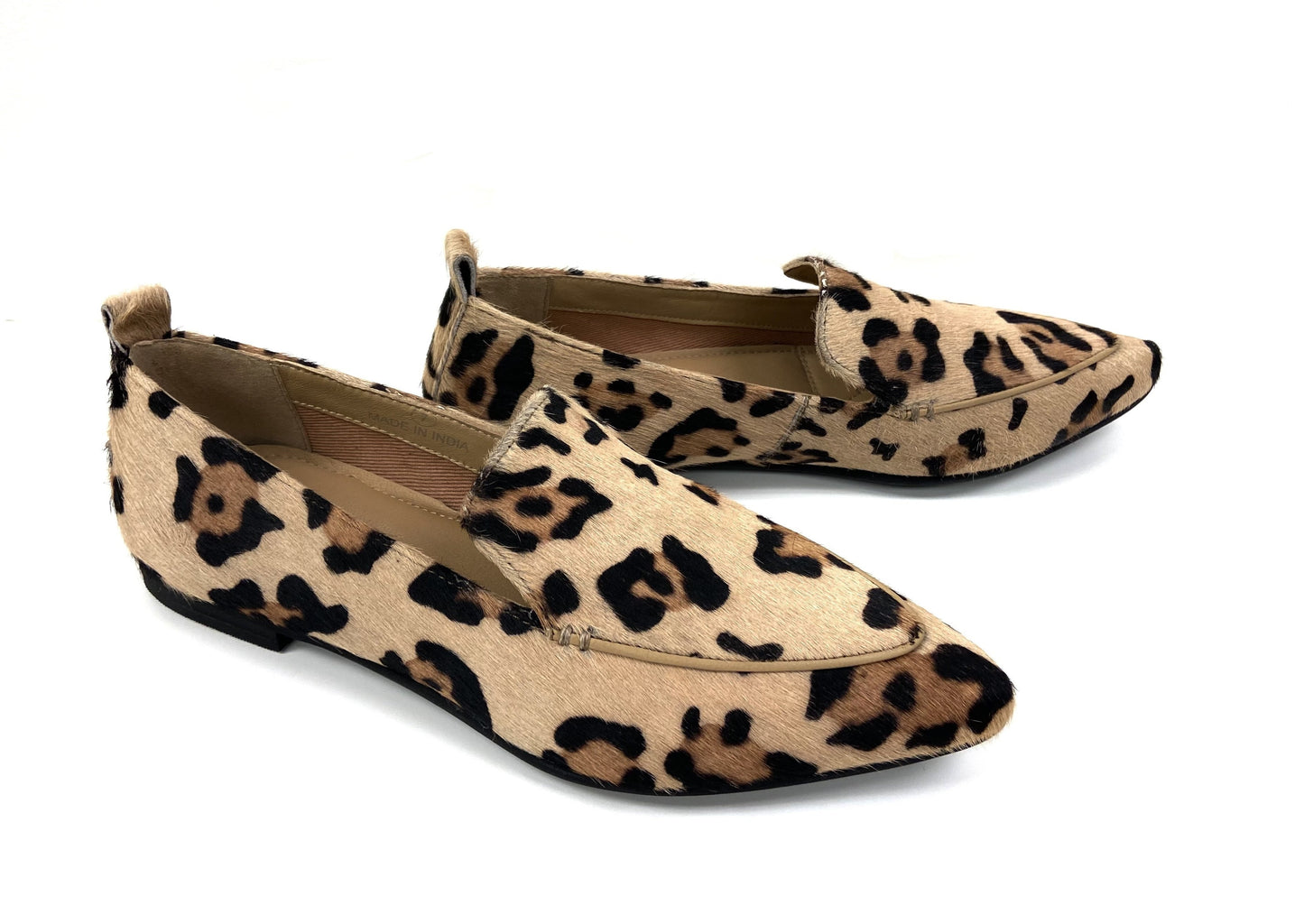 Flat Slides Animal Print Leopard Mules