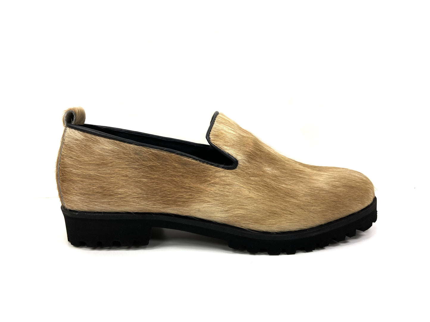 Flat Animal Print Loafers