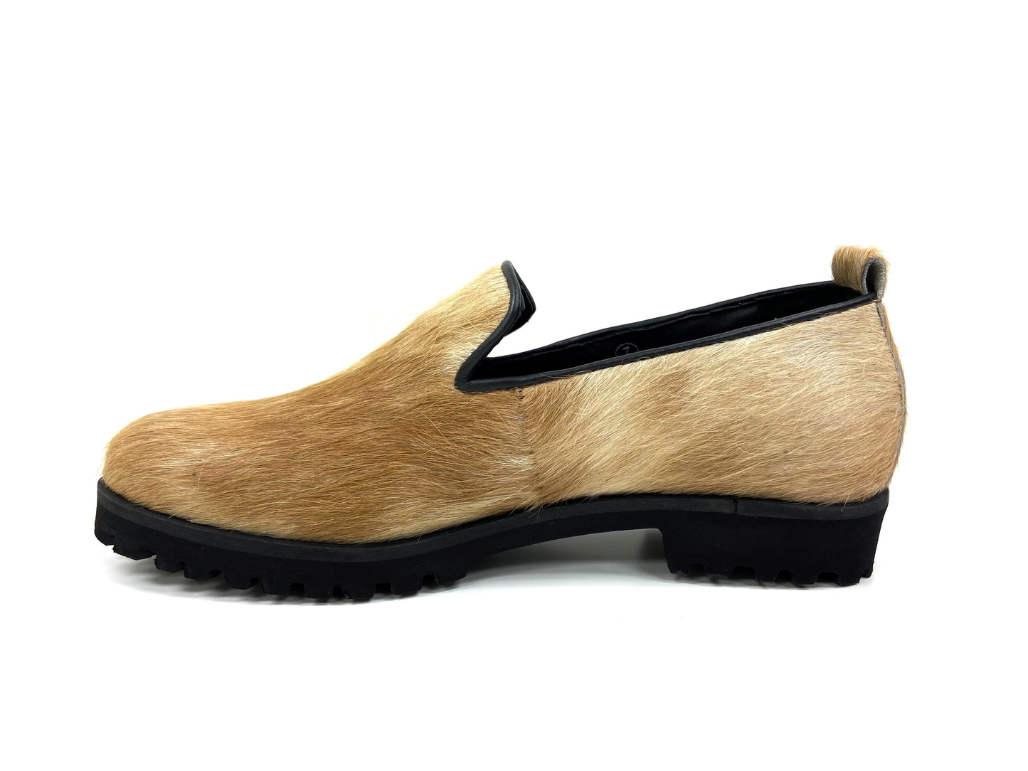 Flat Haircalf Loafers