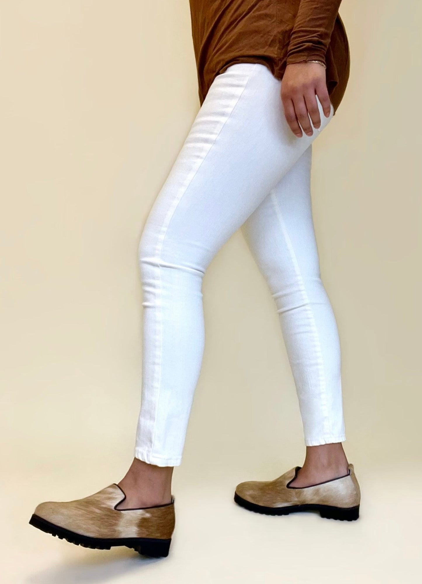 Flat Animal Print Loafers