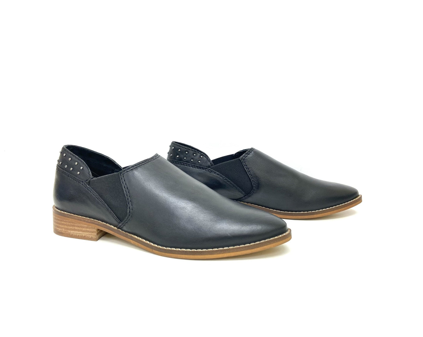 Studded Slip On Dress Loafers