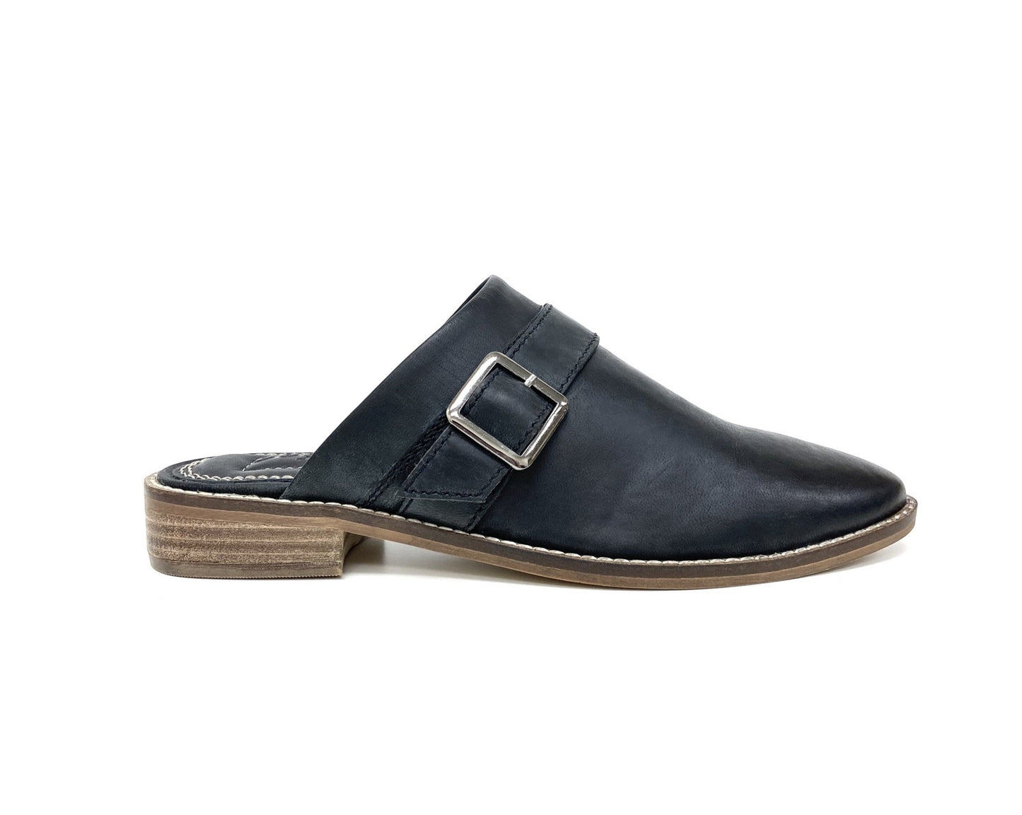 Pointed toe Vintage Leather Mules