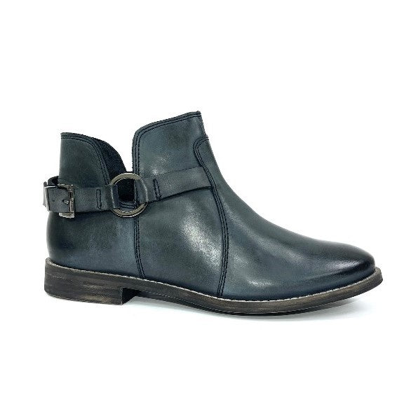 Vintage Slip On Flat Ankle Boot