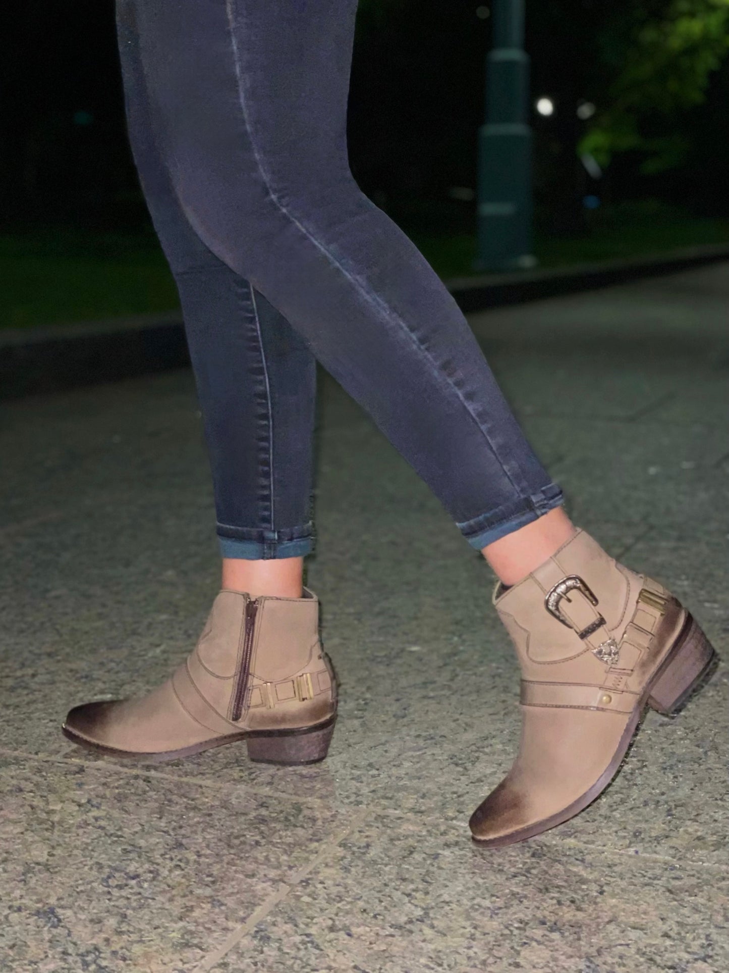 Western ankle boots oobash