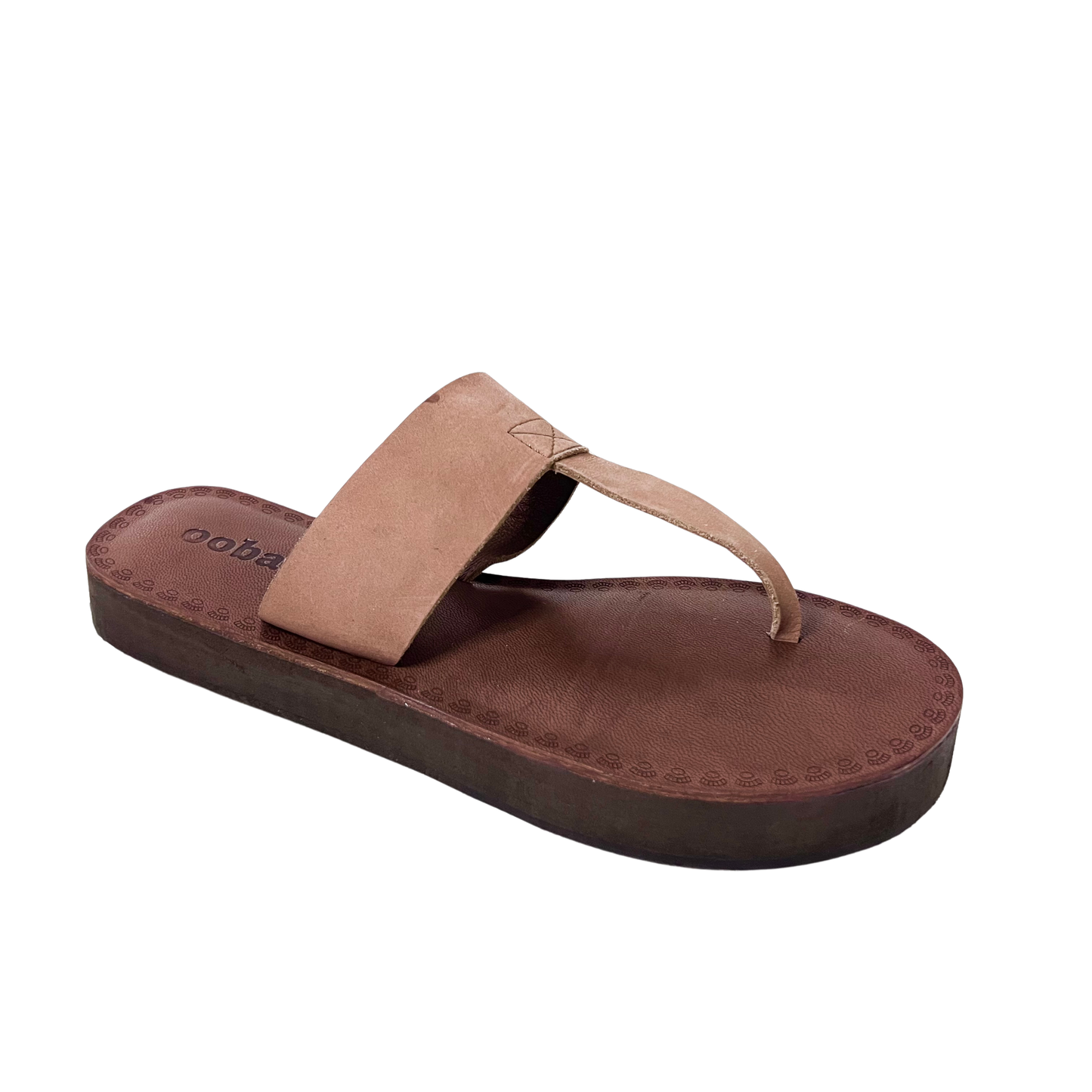 leather thong comfortable tan brown sandal